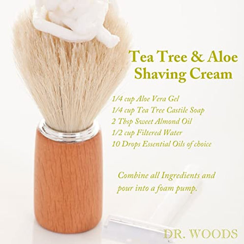 Sabonete Líquido Castela de Tea Tree Puro, 946 ml (Pack com 2) - Dr. Woods