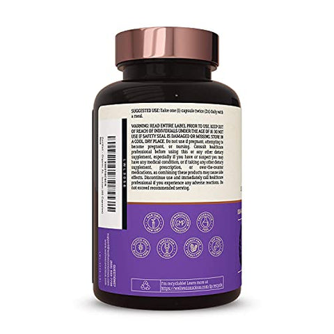 KSM-66 Ashwagandha com L-Theanine – Suplemento de Ashwagandha com Foco e Relaxamento – 60 cápsulas - Live Conscious