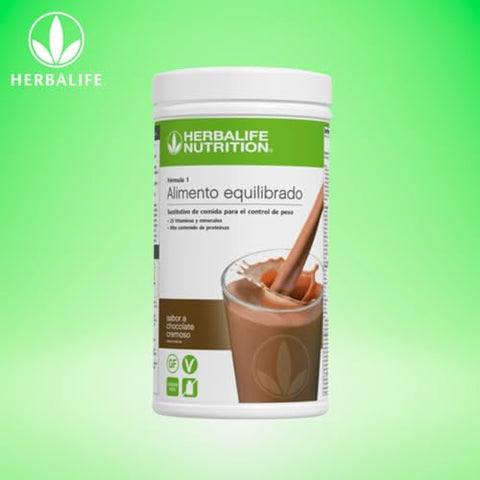 Shake Mix Nutricional Formula 1, Sabor Chocolate Holandês, Peso Líquido 780g - Herbalife