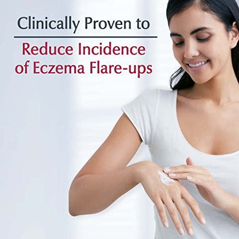Creme Corporal para Alívio de Eczema, com Aveia Coloidal, Ceramida-3 e Extrato de Raiz de Alcaçuz, 400 ml - Eucerin