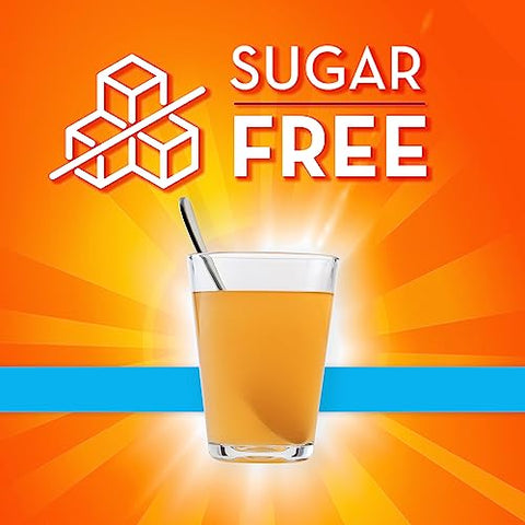 On-The-Go: Pó de Casca de Psyllium Diário, Sem Açúcar, 4-em-1 para Saúde Digestiva, Bebida com Sabor de Laranja, 44 Pacotes - Metamucil
