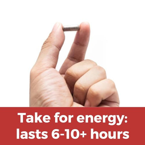 Herbal Nitro - Extreme Energy – Pílulas de Energia Rápida e Duradoura que Reduzem a Fadiga – Suplemento Energético Natural para Mulheres