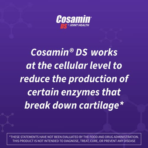 Nutramax Laboratories - Suplemento Nutramax Cosamin® DS para Saúde das Articulações com Glucosamina – Melhor Marca!