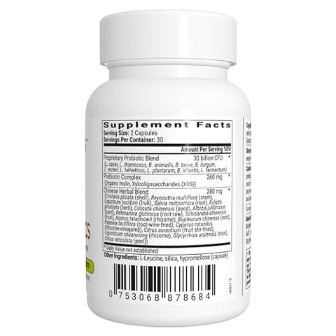 Cognibiotics – Suplemento Probiótico para o Cérebro – Suporte ao Humor, Melhor Concentração, Memória e Clareza Mental – 60 Cápsulas - BiOptimizers