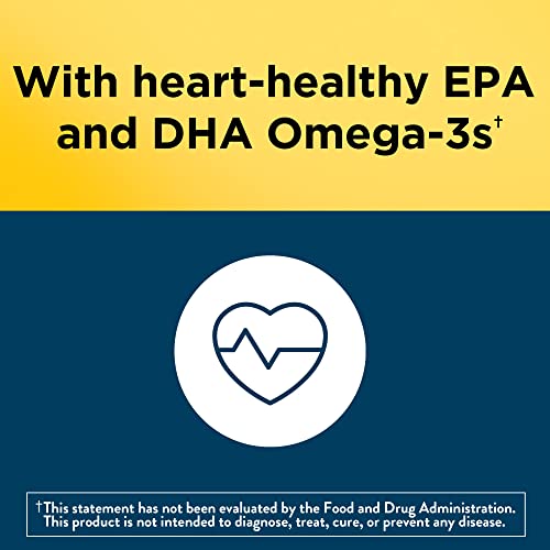 Multivitamínico para Homens com Ômega-3, Vitaminas Masculinas para Suporte Nutricional Diário, Multivitamínico para Homens, 150 Gomas de Vitaminas e Minerais, Suprimento de 75 Dias - Nature Made