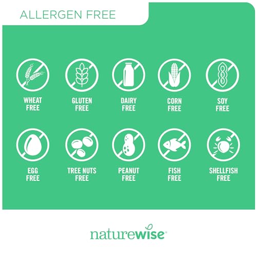 5-HTP 200mg: Suporte ao Humor, Auxílio Natural ao Sono, Promove Hábitos Alimentares Saudáveis, Cápsulas de Liberação Prolongada Fáceis de Digestão com Vitamina B6, Não-OGM (2 Meses) - NatureWise
