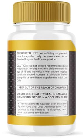 rize labs - LeanFlux – Lean Flux Emagrecimento para Aumentar os Níveis de BAT, Avaliações Leanflux Não-OGM Cápsulas de Suplemento Fáceis de Engolir, Ganhe Tecido Adiposo Marrom Queima de Gordura (60 Cápsulas)
