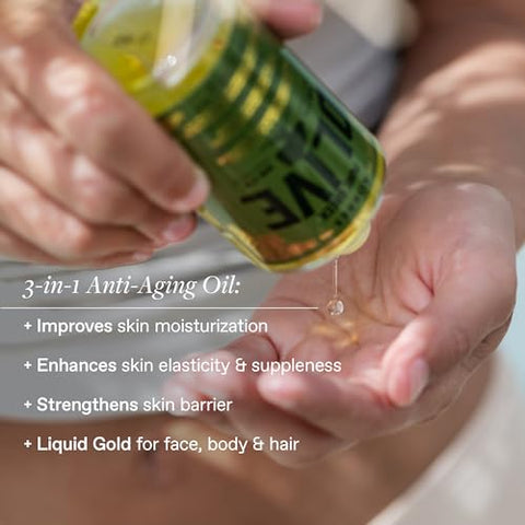 Óleo Nutritivo 3 em 1 KORRES Olive, 100ml – Cuidados com a Pele