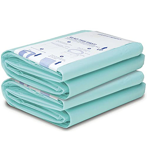 DEKOR - Recargas Biodegradáveis para Lixeira de Fraldas Diaper Dekor Classic | 4 Unidades | Sistema de Recarga Mais Econômico | Rápido
