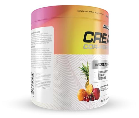 Creatine Powder, Sabor Frutas Vermelhas – Aumenta Força, Massa Muscular Magra – 100% Original - Cellucor