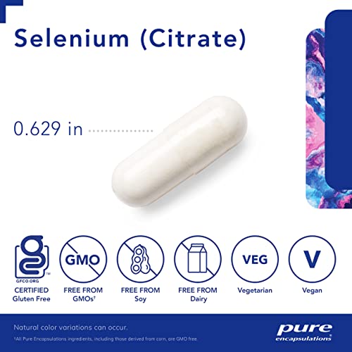 Selênio (Citrate) – Suporte ao Sistema Imunológico - Pure Encapsulations