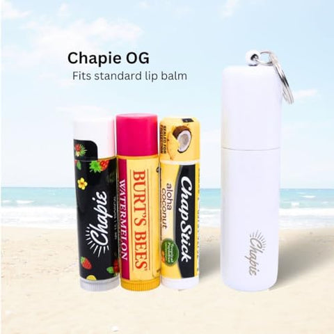 Chapie - Porta-chaves OG para Bálsamo Labial Isolado a Vácuo, Evita Derretimento – Suporte para Lábios Hidratados