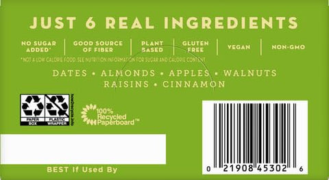 LÄRABAR - Larabar Apple Pie – Barra de Frutas Vegana Sem Glúten – 40g