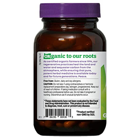 Oregon's Wild Harvest - Oregon’s Wild Harvest Black Cohosh Orgânico, 90 Cápsulas – Suplemento Herbal