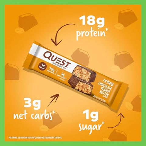 Mission Nutrition - Barras de Proteína Fit Crunch – Alto teor de proteína, saboroso e saudável!