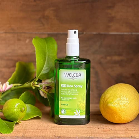 Desodorante Citrus, 100ml – Fragrância Refrescante e Natural - Weleda