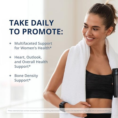 Wellness Essentials Mulheres – Pacotes Diários de Multivitaminas – Vitaminas para Mulheres – Suporte à Densidade Óssea* – Ácidos Graxos Ômega-3 – Não-OGM - Metagenics