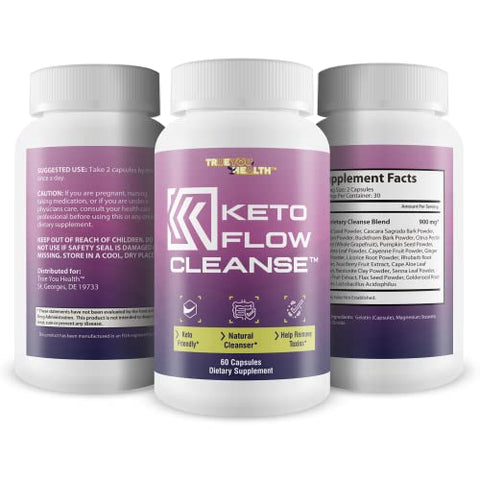 Generic - KETO FLOW CLEANSE – Auxílio Natural na Limpeza – Suporte para Eliminação de Resíduos