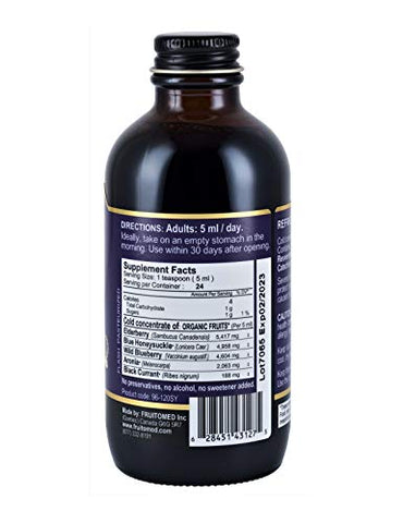 67 polifenóis. Concentrado de Sabugueiro com Mirtilo Silvestre. Suplemento Antioxidante. Concentrado de 67 polifenóis (Antocianinas, Quercetinas, Resveratrols, etc.) 24g - Immunia