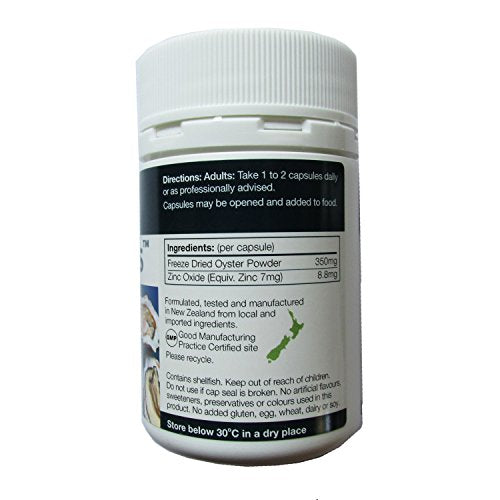 Goodhealth - Oyster Plus Zinc e Taurina: Nutriente Marinho 60 Cápsulas para Saúde e Vitalidade – Suplemento Dietético