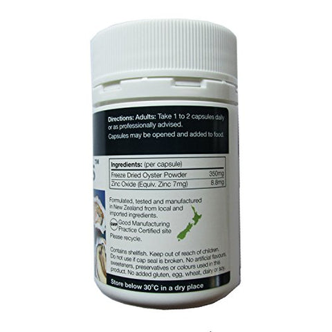 Goodhealth - Oyster Plus Zinc e Taurina: Nutriente Marinho 60 Cápsulas para Saúde e Vitalidade – Suplemento Dietético