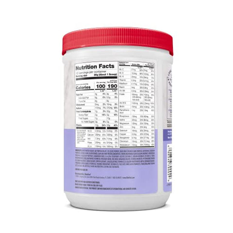 Smoothie Mix de Substituição de Refeição com Alto Teor de Proteína, Sabor Baunilha Cremosa, Pó para Perda de Peso, 20g de Proteína, 12 Porções (Pacote com 2) (Embalagem Pode Variar) - SlimFast