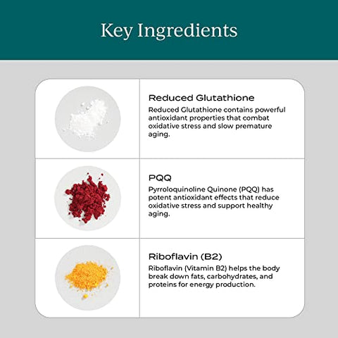 Glutationa com PQQ – Potente Antioxidante para Saúde e Vitalidade - CYMBIOTIKA