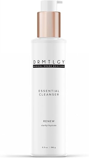 Essential Facial Cleanser – Limpeza Facial Suave para Mulheres e Homens com Peptídeos Anti-Envelhecimento  DRMTLGY - DRMTLGY