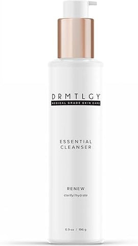 Essential Facial Cleanser – Limpeza Facial Suave para Mulheres e Homens com Peptídeos Anti-Envelhecimento  DRMTLGY - DRMTLGY