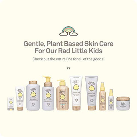 Sun Bum - Protetor Solar Mineral Baby Bum | FPS 50 | Proteção UVA, UVB Rosto e Corpo | Sem Fragrância, Seguro para Pele Sensível | Tamanho Viagem | 90 ml | Pacote com 2 Unidades