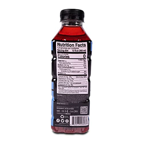 Bebida Eletrolítica Zero Açúcar – Pack com 12 Unidades (630 ml cada) – Hidratação para Esportes, Recuperação e Uso Diário – Magnésio, Potássio, Zinco, Cálcio – Zero Calorias - ELECTROMAX SUERO