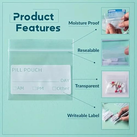 Generic - InfiniStore™ Bolsa de Medicamentos: Organizador Prático e Versátil para Remédios – 100g