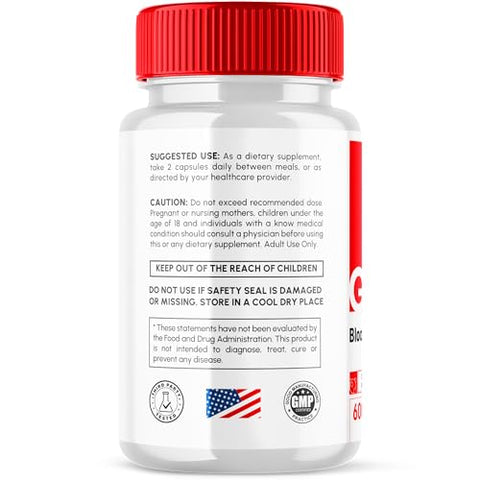 Vytax - (2 Pacotes) Glucobio Suplemento de Suporte Sanguíneo Cápsulas Balance, Gluco Bio Glucobion 4 Fórmula Oficial Ingredientes Naturais Máximo de Glucose-Bio