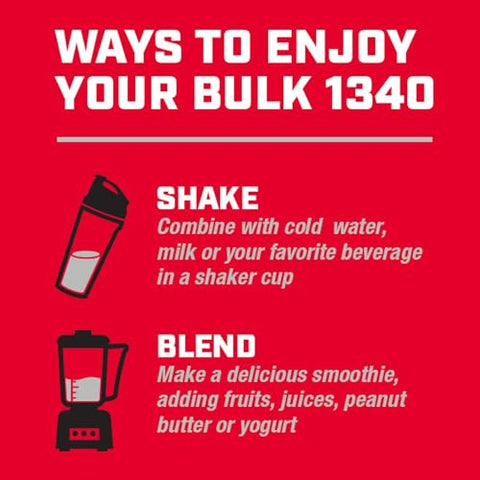 Pro Performance Bulk 1340 – Chocolate Duplo, 9 Porções, Suporta Energia, Recuperação e Crescimento Muscular - GNC