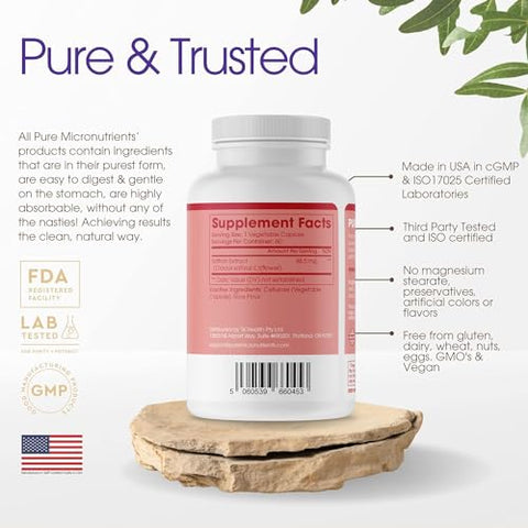 Pure Micronutrients - Saffron Supplements – Cápsulas de Extrato Puro de Açafrão – Aumente a Energia  Saffron