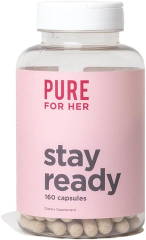 Pure for Men - Fibra Vegana Stay Ready Pure for Her | Mulheres | Inchaço | 100g