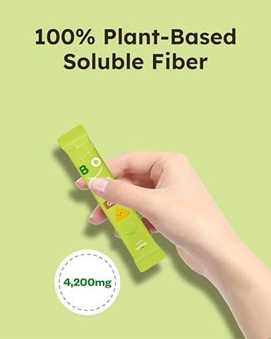 BIOVITA - Kids Fiber Jelly (20 Sticks) – 100%% Fibra Solúvel à Base de Plantas 4.200mg, Facilita o Trânsito Intestinal
