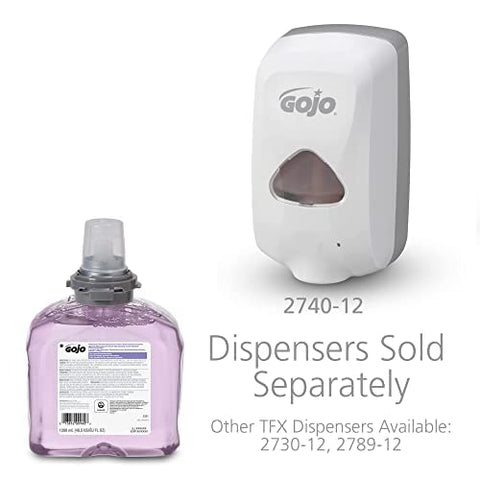 Premium Foam Handwash com Condicionadores de Pele, Fragrância de Cranberry, Certificado EcoLogo, Refil de Sabonete Líquido em Espuma de 1200 mL para Dispensador Touch-Free TFX (Pacote com 2) – 5361-02 - Gojo