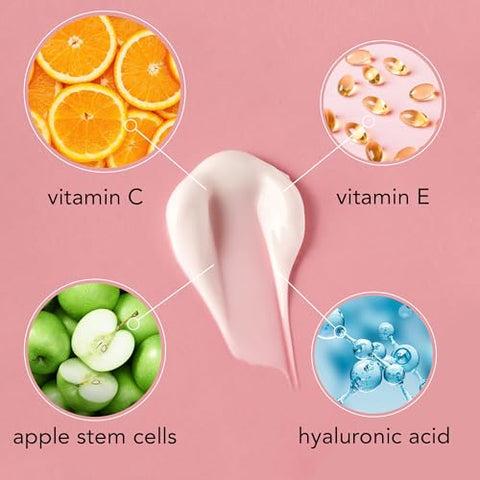 Creme Facial de Vitamina C Hiperativo Anti-Envelhecimento Beauty by Earth – Feito nos EUA com Ingredientes Naturais