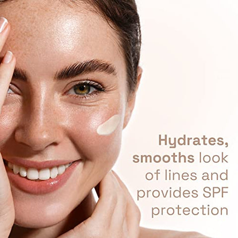 Creme Hidratante Renovador Saudável 50ml, Hidratante Diário com FPS 30, Creme Anti Rugas para o Rosto com Peptídeos, Sem Fragrância, Retinol - Cetaphil