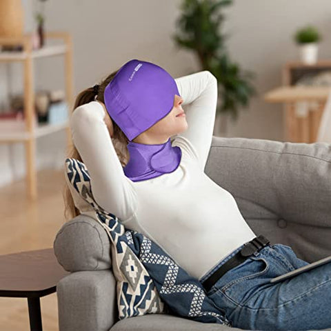 Comfitech - ComfiTECH Cap Alívio de Enxaqueca – Tecnologia Confortável – 100% Eficaz – 60g