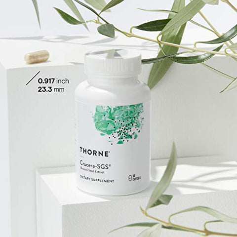 Extrato de Semente de Brócolis (Anteriormente Crucera-SGS) para Suporte Antioxidante – Glucosinolato de Sulforafano (SGS) – 60 Cápsulas - THORNE