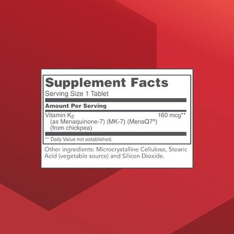 PROTOCOL FOR LIFE BALANCE - Protocolo MK-7 Vitamina K2 160mcg – VIT K – Equilíbrio da Vida – Suporte à Saúde Óssea