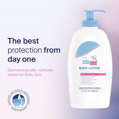 SEBAMED - Loção Sebamed para Bebês, 400ml – Hidratação suave e delicada
