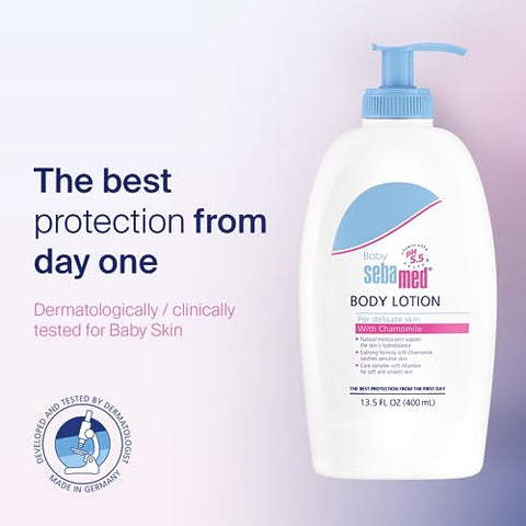 SEBAMED - Loção Sebamed para Bebês, 400ml – Hidratação suave e delicada