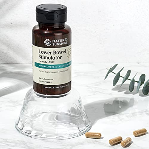 Nature's Sunshine - Nature’s Sunshine Estimulador Intestinal – Alívio da Constipação – Limpeza – 60 Cápsulas
