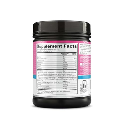 Amino Energy Hydration – Melancia Refrescante, 62 Porções, 300g - Optimum Nutrition