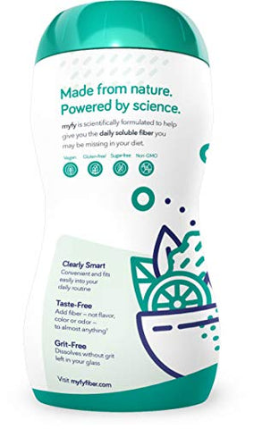 Pó de Fibra Prebiótica Natural – Apoio Digestivo Diário para a Saúde Intestinal – Solúvel e Transparente – Marca MyFy - MyFy