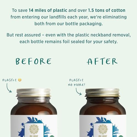 Remédio para Estresse | Suplemento para Alívio do Estresse com Ashwagandha | Suporte Orgânico de Adaptógenos com Rhodiola, Melissa e Manjericão Sagrado | para Estresse, Saúde Adrenal e - PURE SYNERGY