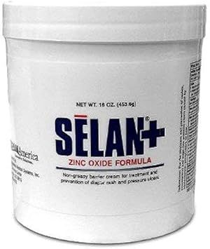 Pousutong - Creme Barreira Selan Plus Óxido de Zinco, 16 oz (454 g) – Span-America Medical Systems Inc